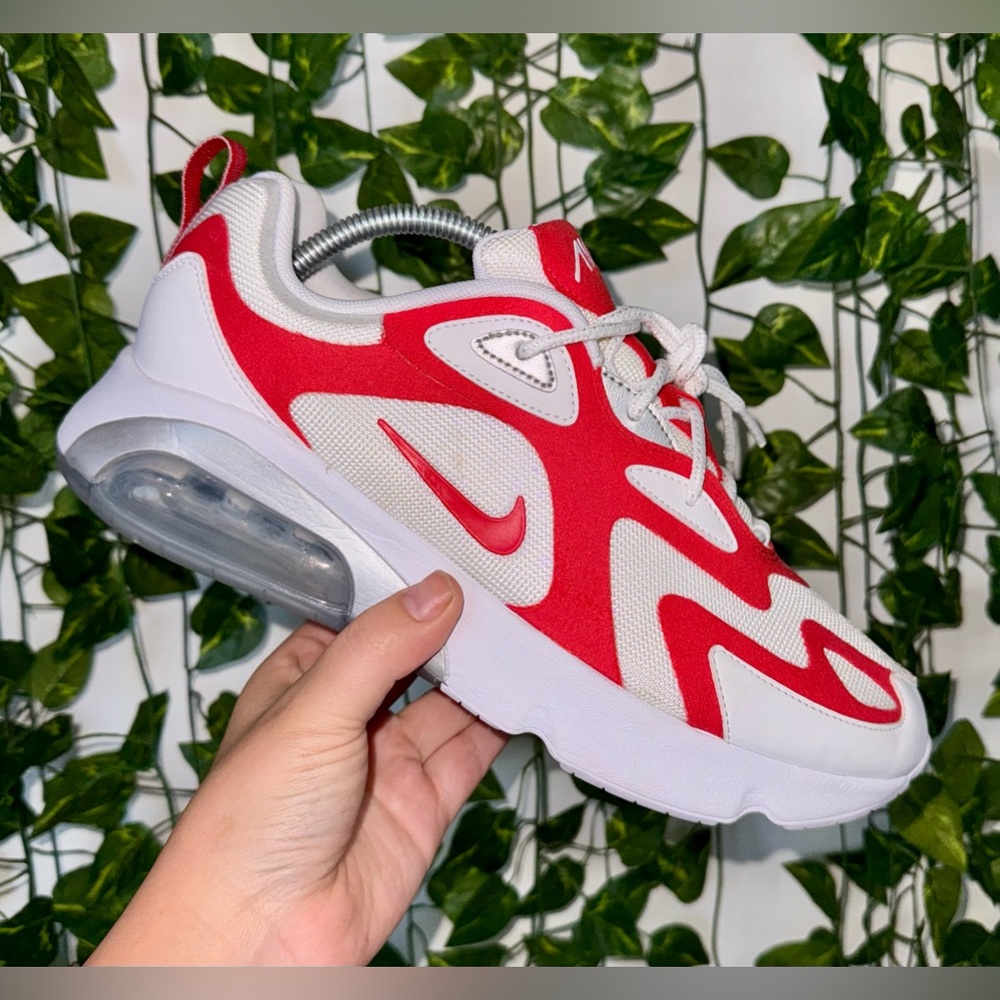 Nike Air Max 200 - White University Red